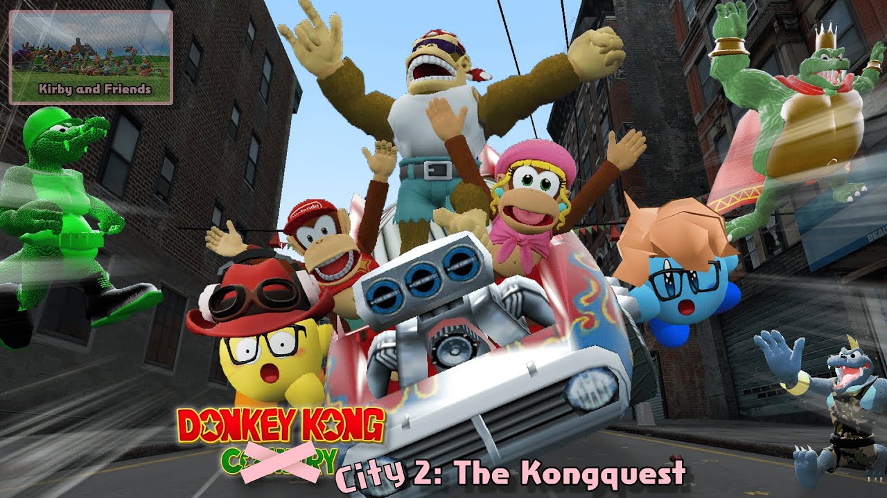 Donkey Kong City 2: The Kong-quest | Kirby and Friends