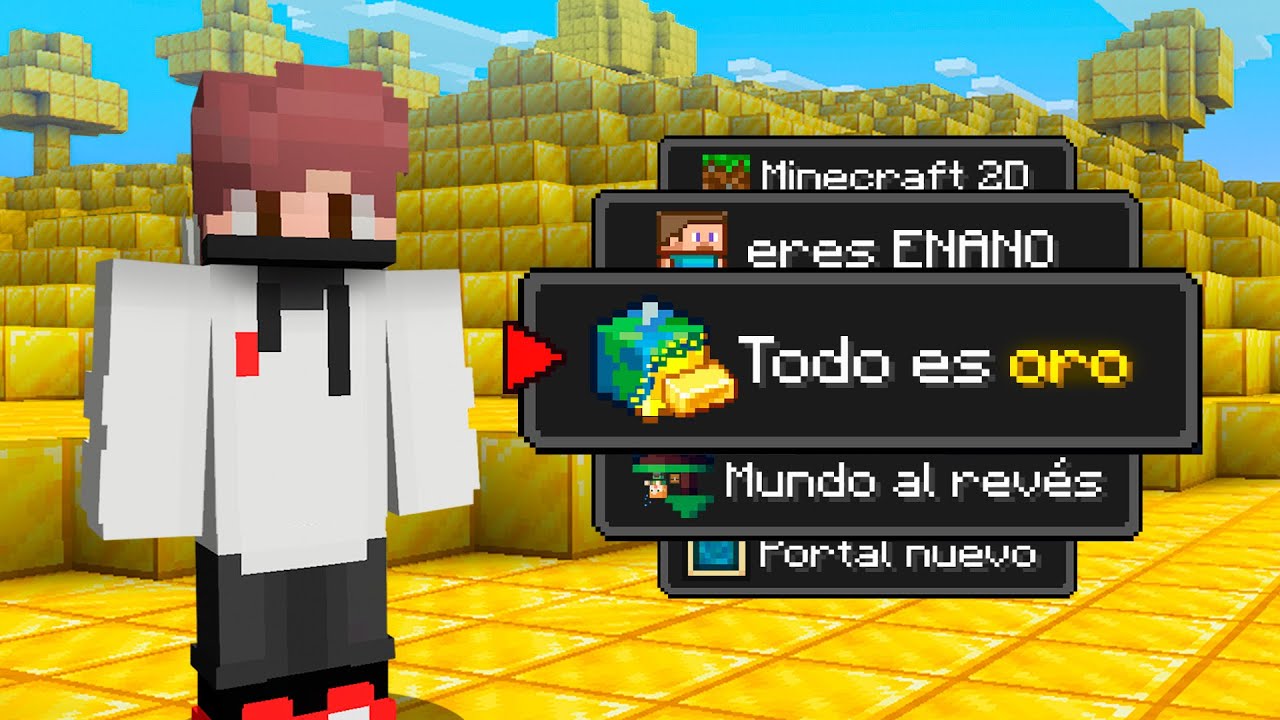 MINECRAFT pero la REALIDAD es RANDOM