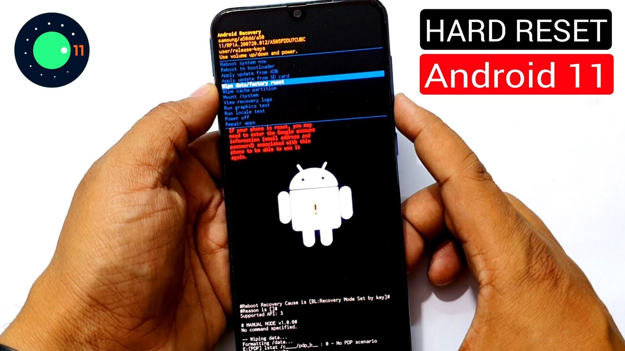 Samsung A50/A50s Android 11 Hard Reset/Fingerprint Unlock/Pattern Unlock |OneUi 3.1 (2021)