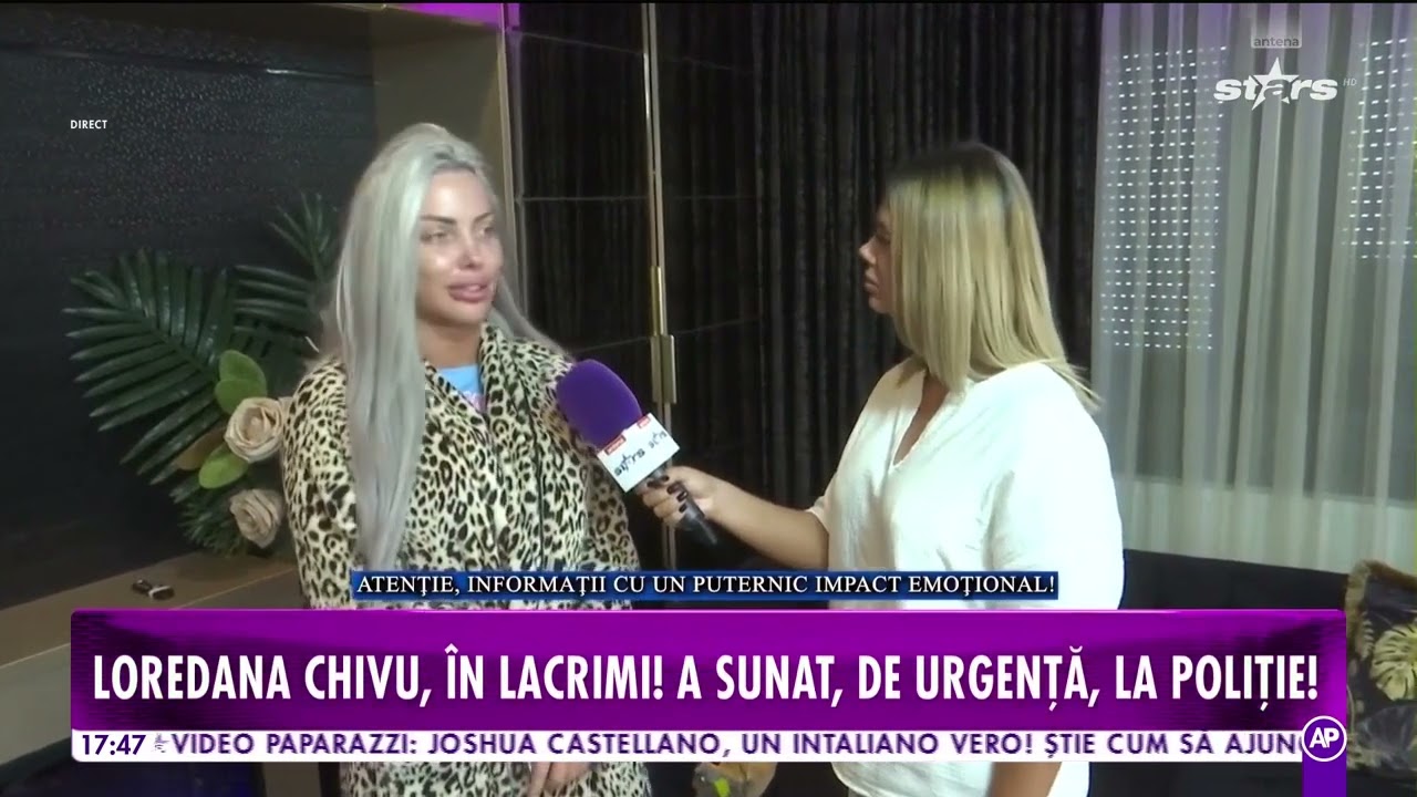 Loredana Chivu, în lacrimi! Scandal fără precedent, după ce jandarmii i-au intrat în casă
