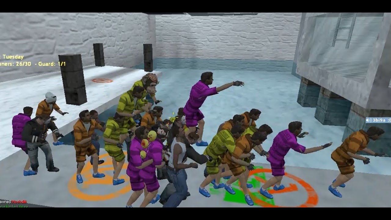 Counter Strike 1.6 - MS : 🤣شابكة في مسار الموت مع عبيقا🤣 - 🤣Prisonners last run 🤣