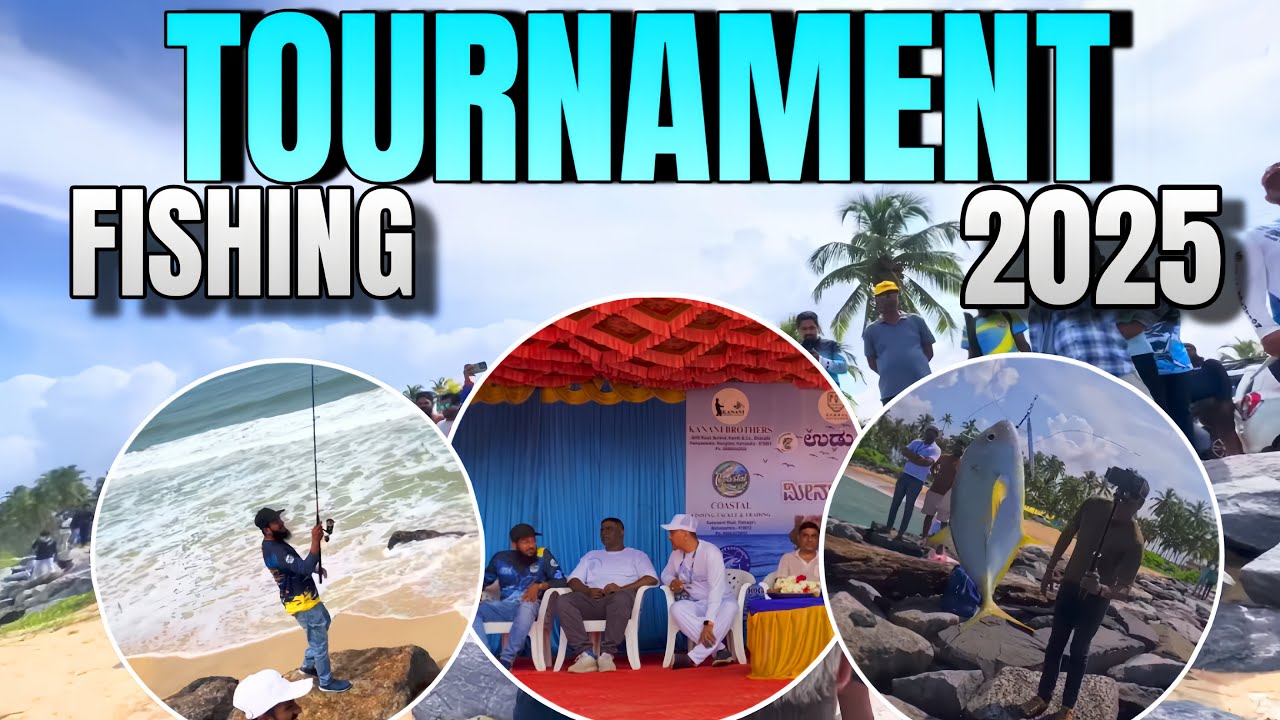 Fishing tournament 2025 by Udupi anglers , Saltwater #fishing All india Open #fishingtournaments 