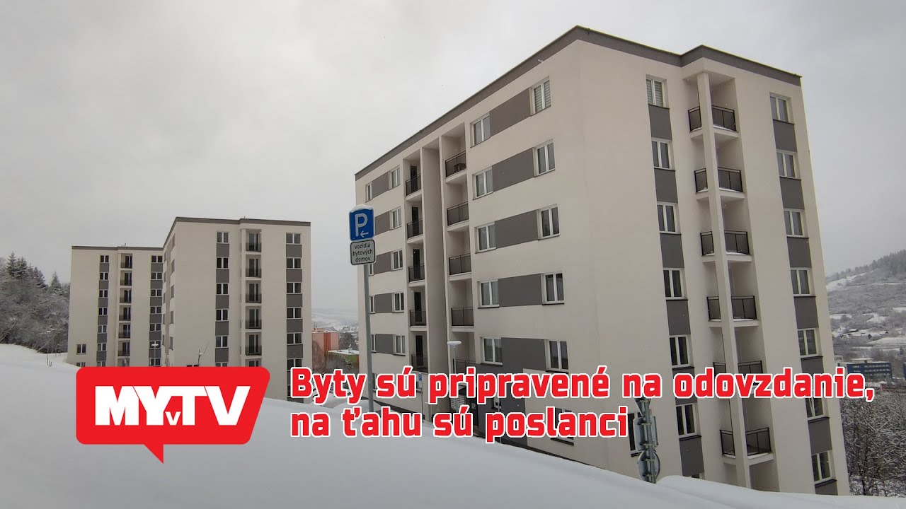 Byty v Čadci sú pripravené na odovzdanie, na ťahu sú poslanci