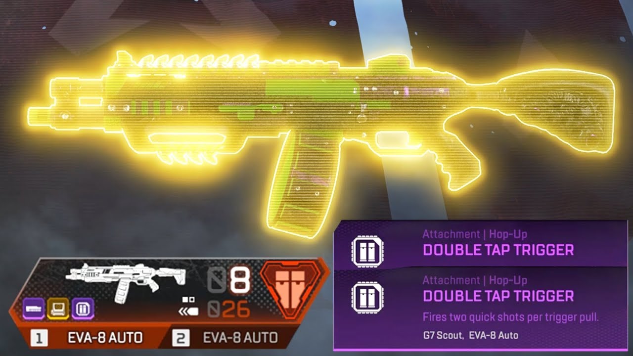 so the double double tap is OP on the double shotgun in apex legends.. in apex legends...