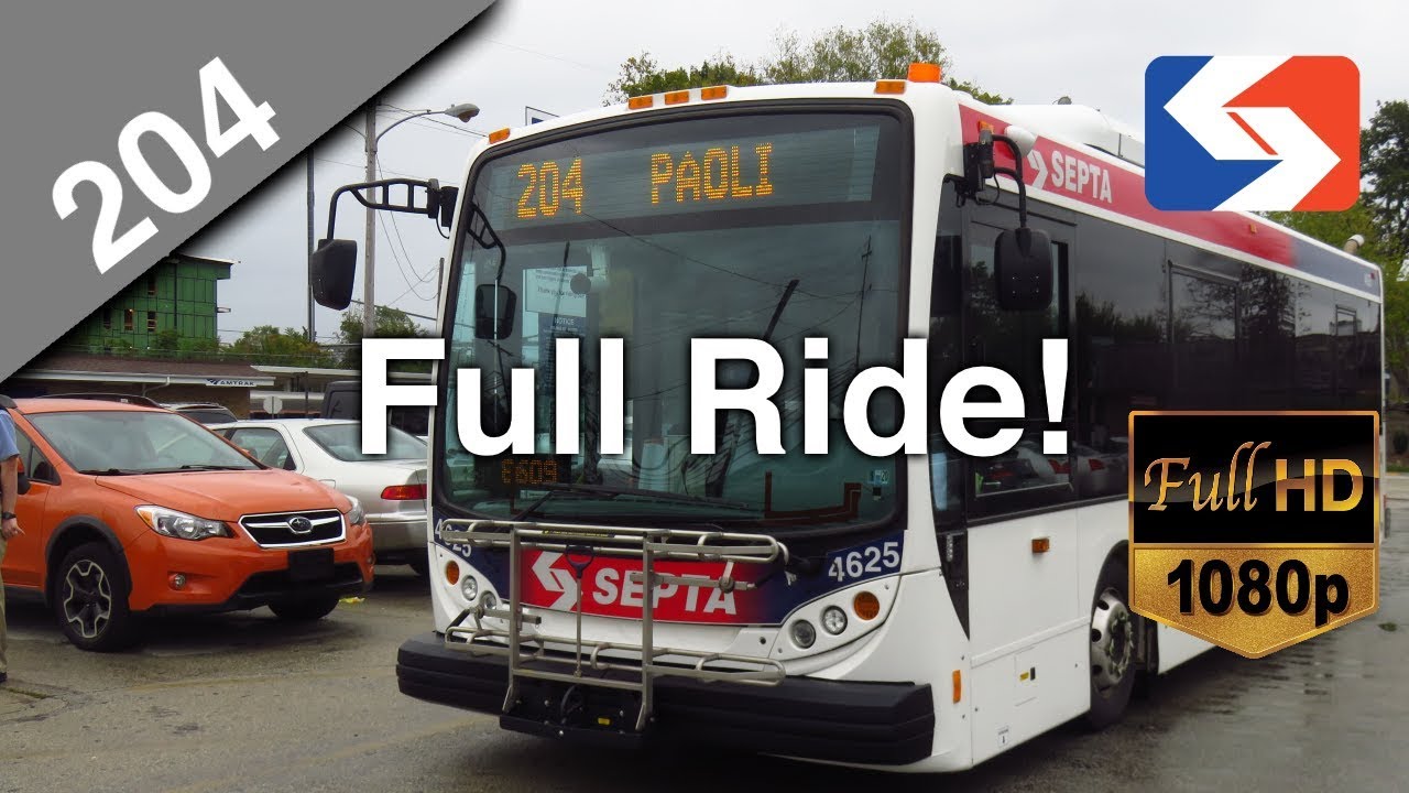 SEPTA Route 204 Full Ride (Sunday Run) - New Flyer MD30