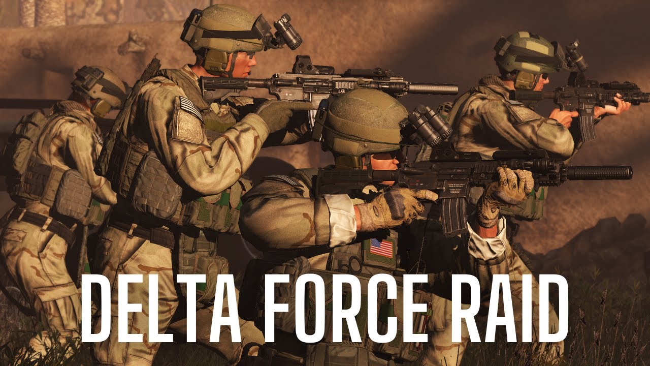 Delta Force Raid Insurgents Compound in Iraq | Arma 3