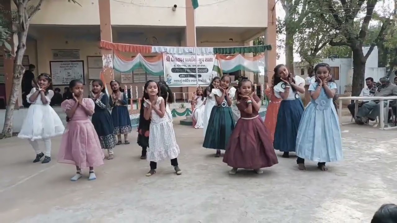 #hasta ramta#std-balvatika to 2#Republic day celebration#shree dolatpar primary group school#
