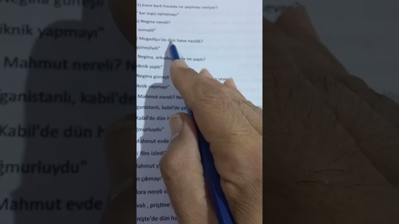 (الصف التاسع) شرح الوحدة الثانية من كتاب دليل الطالب في اللغة التركية للصف التاسع الإعدادي.