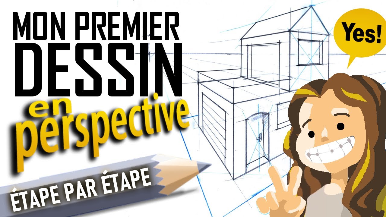 DESSINER en PERSPECTIVE facilement 😱👍 (manga BD comics)