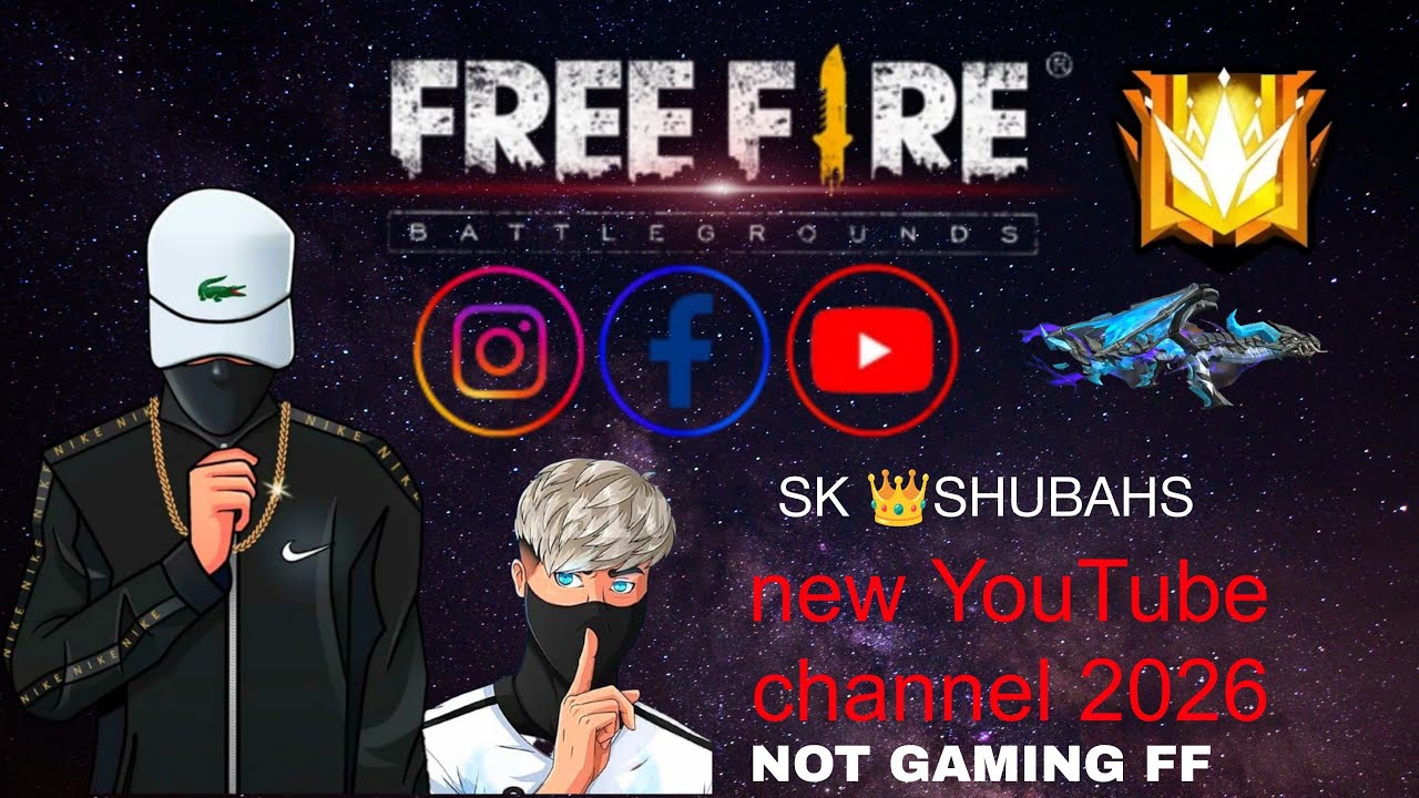 new YouTube channel not gaming ff live video