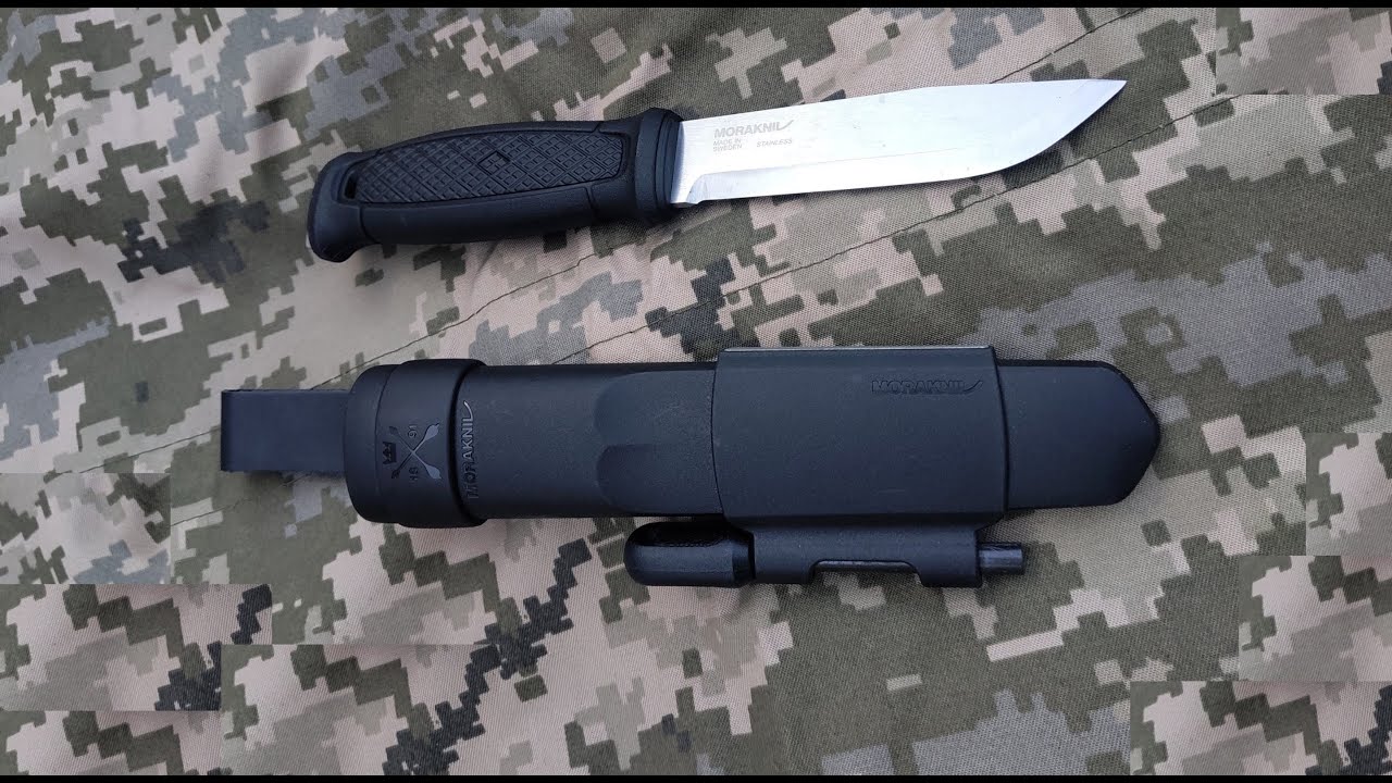 Заточка Morakniv Garberg, як точити скандинавські спуски.