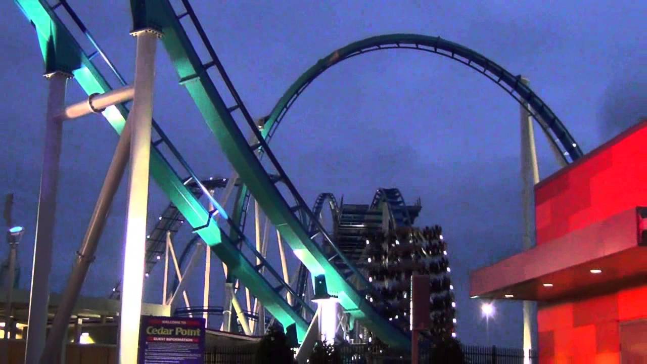 GATEKEEPER at NIGHT - Cedar Point 2013