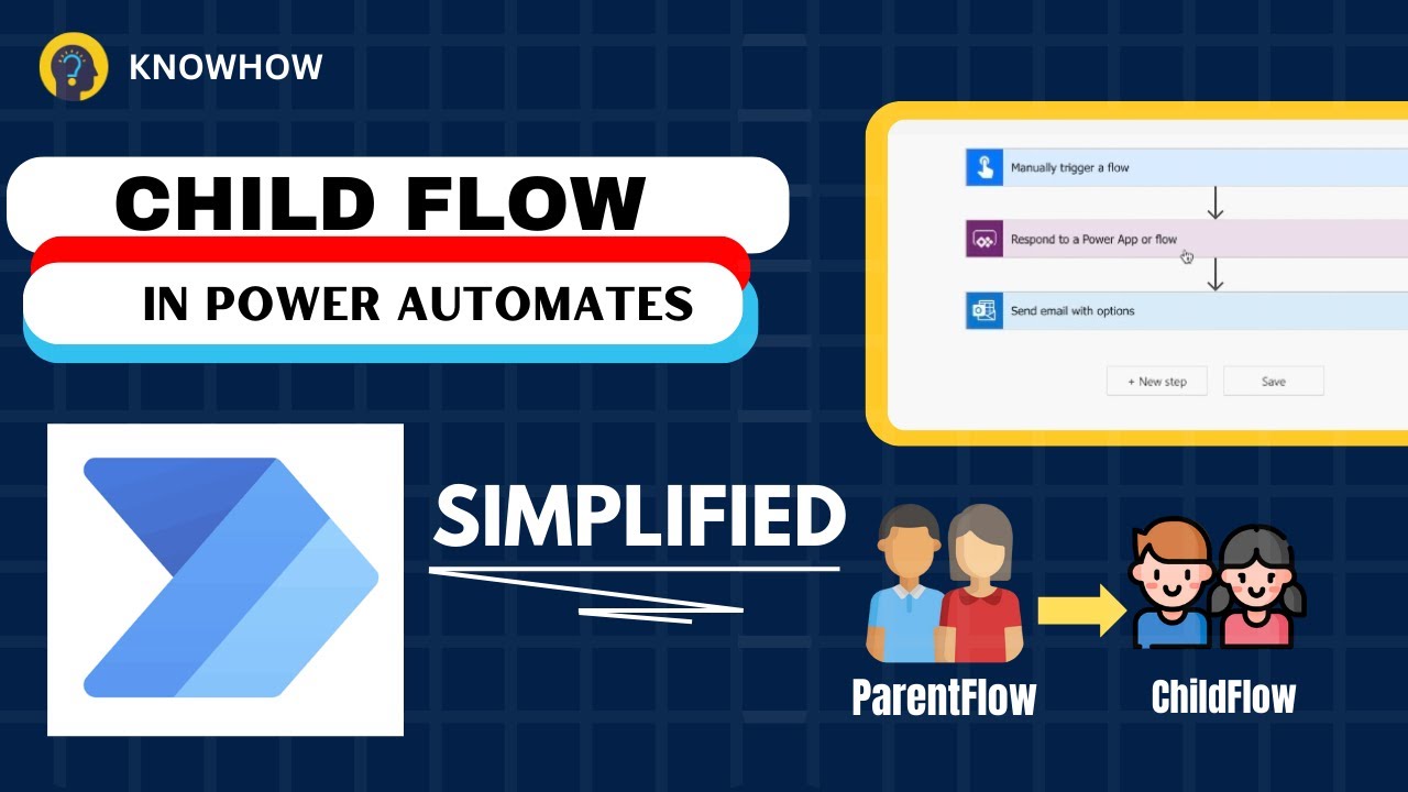 Power Automate Child Flow Tutorial (2025) | Practical Example to Send Multiple Emails
