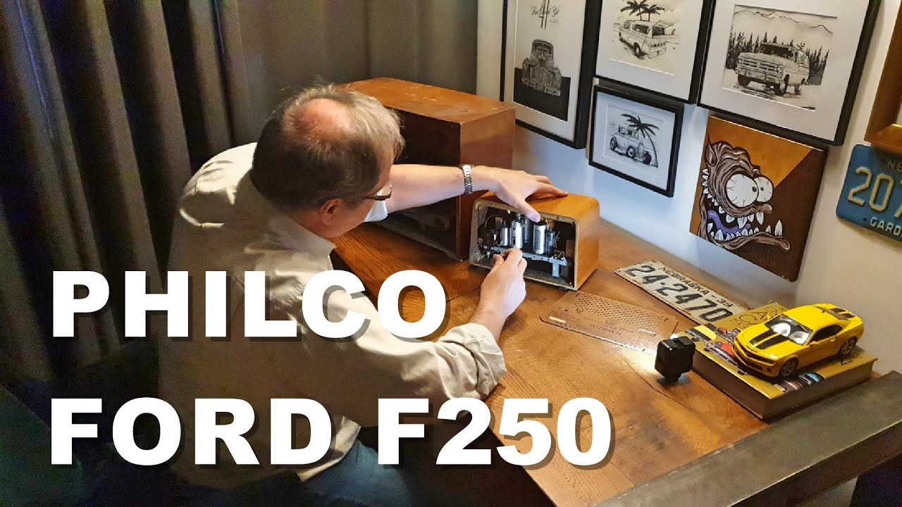 PHILCO 1972 Ford F250 Gnojowóz / SAFARI 5  ROZYNA  MAZUR  / vintage radio - Dziadek Romek 3.05.2020
