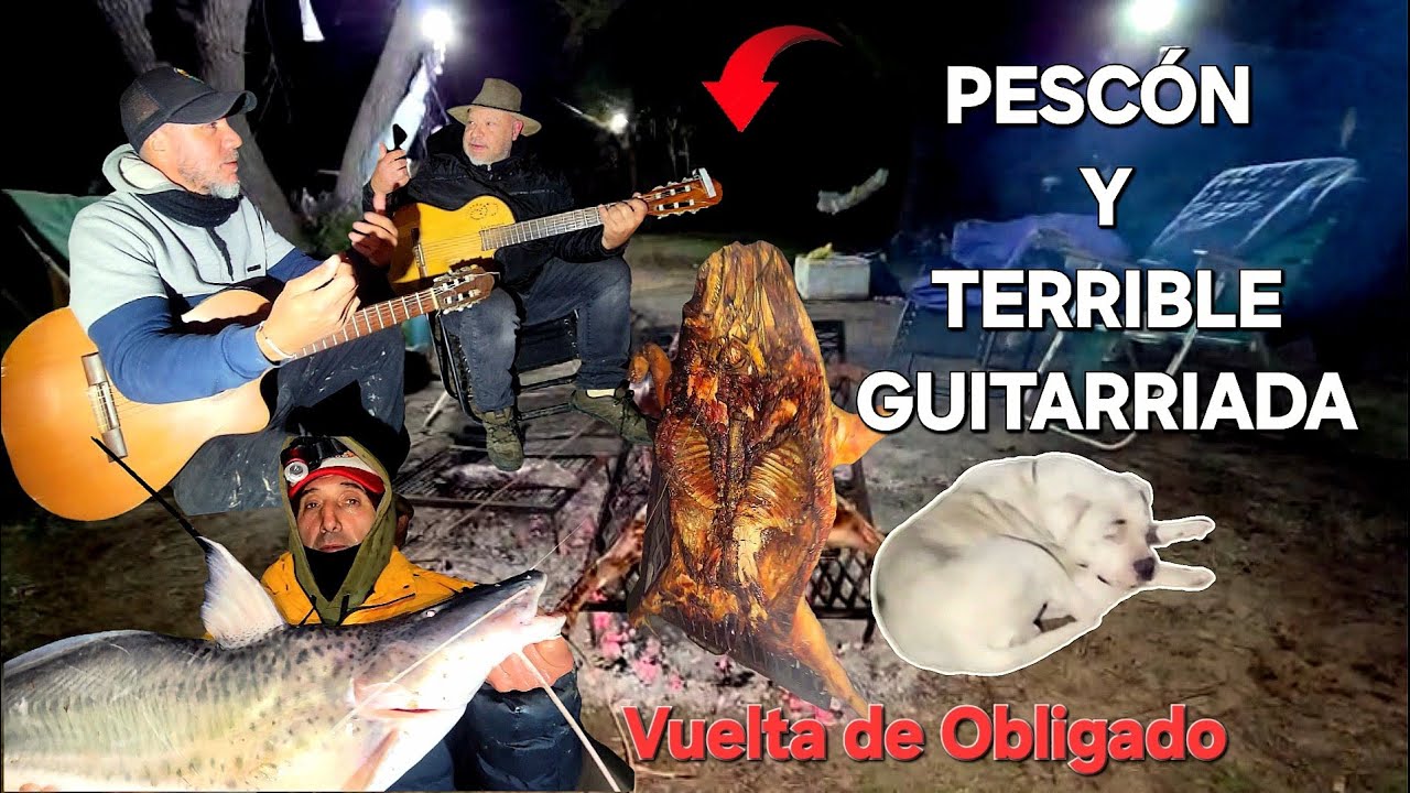  GUITARRIADA CON NACHO ZOPPI , JABALÍ , PATISAURIOS... EL RANCHO DE MARIANO..