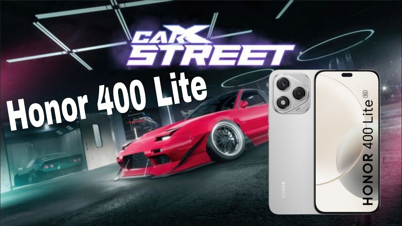 Carx Street test game Honor 400 lite 