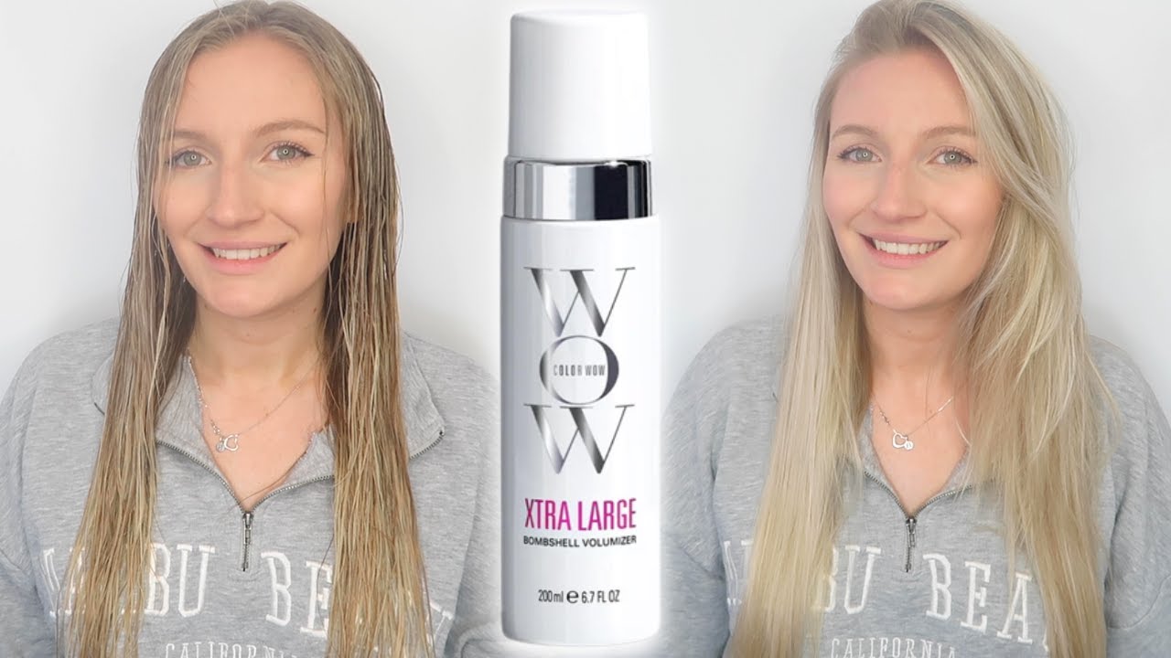 Обзор средства для придания объема COLOR WOW XTRA LARGE BOMBSHELL | Как использовать и получить н...