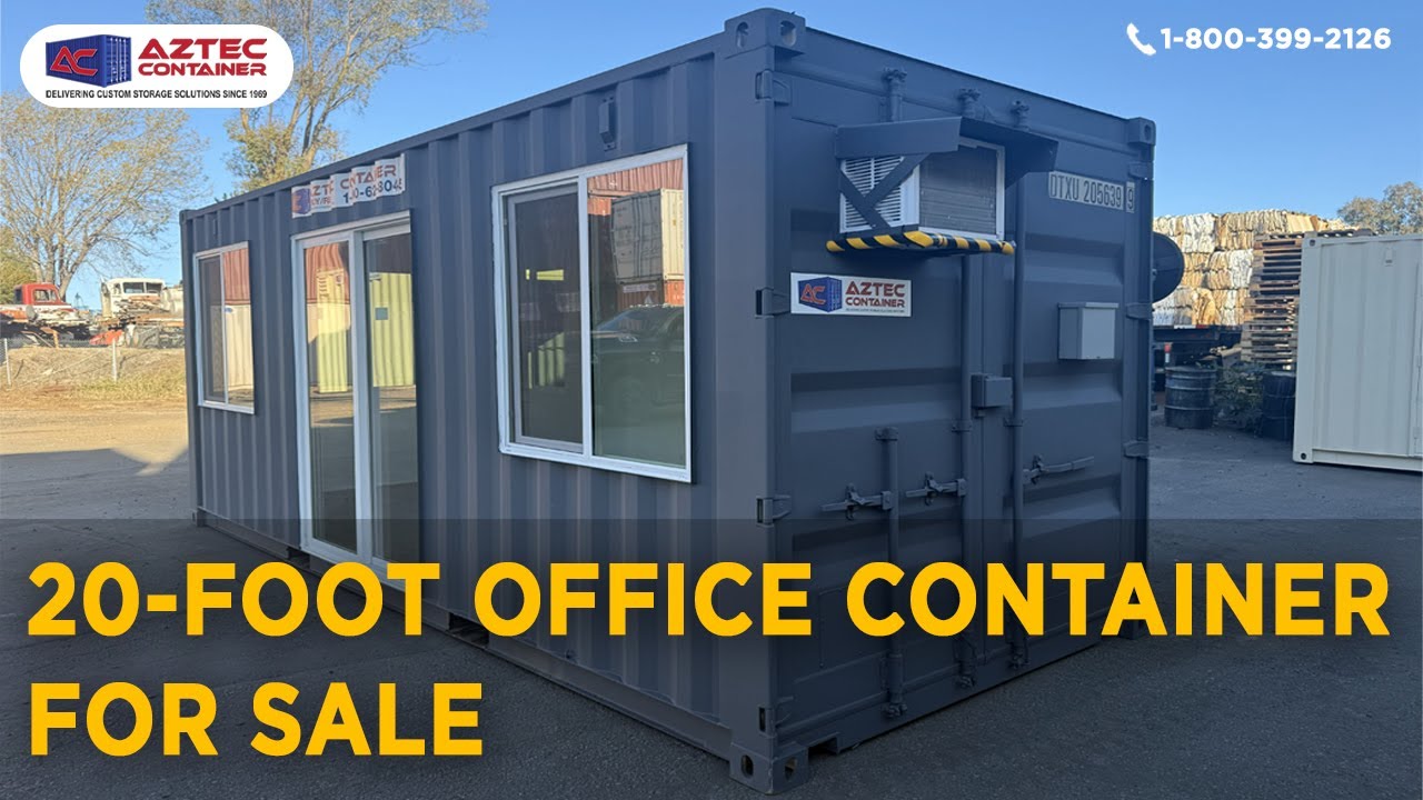 20 Foot Office Container for Sale | Portable Office Solutions