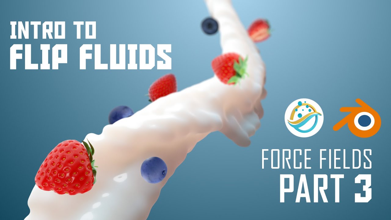 Введение в FLIP Fluids — Часть 3: Объекты силового поля [Руководство по дополнению Blender]
