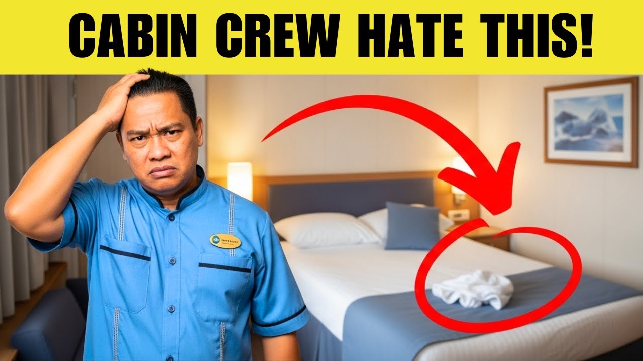 Cruise Ship SECRETS: 14 Things Your Cabin Steward Secretly HATES You're Doing