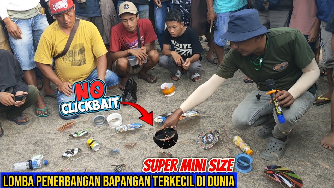 Full Kopdar Layangan Pantai SERIT Lomba Bapangan Terkecil diDunia | Biar Kecil Bisa Menembus Langit 
