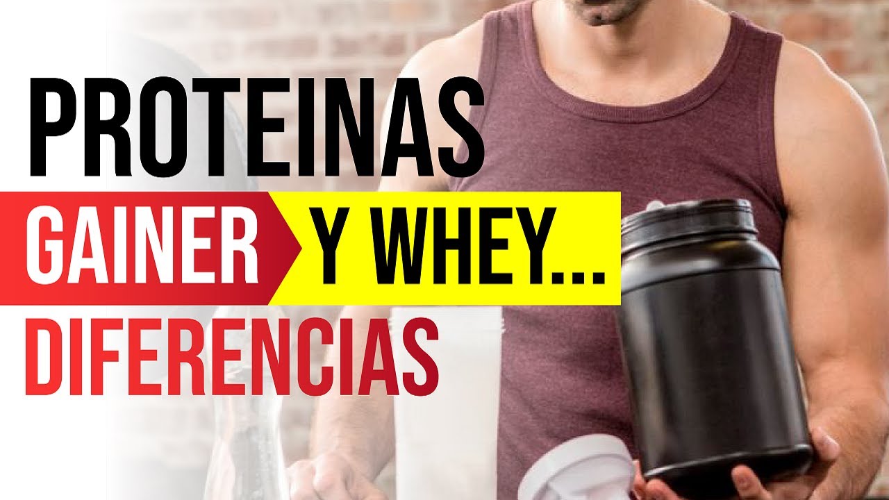 👉 WHEY PROTEIN Y GAINERS... DIFERENCIAS?