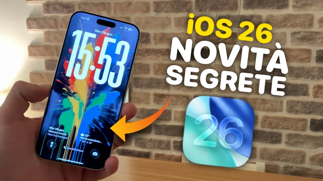 iOS 26: Ecco 4 Funzioni SEGRETE che cambieranno il tuo iPhone 🤯