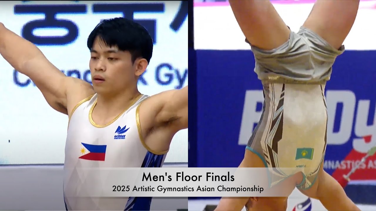 Men's Floor Finals 2025Artistic GymnnasticsAsianChampionship