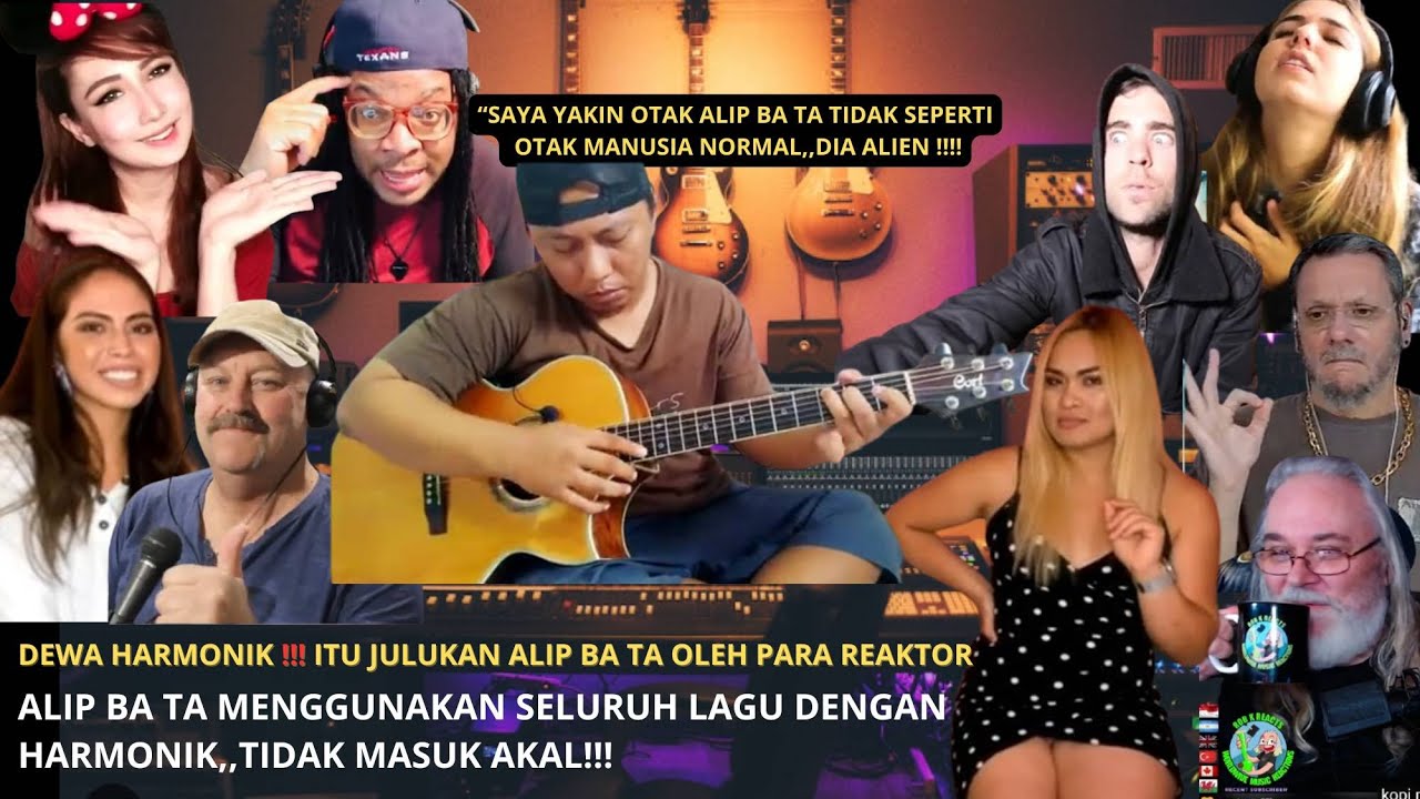 DEWA HARMONIK‼️REAKTOR BERI JULUKAN ALIP BA TA Keane - Everybody's Changing ( fingerstyle guitar) 💥