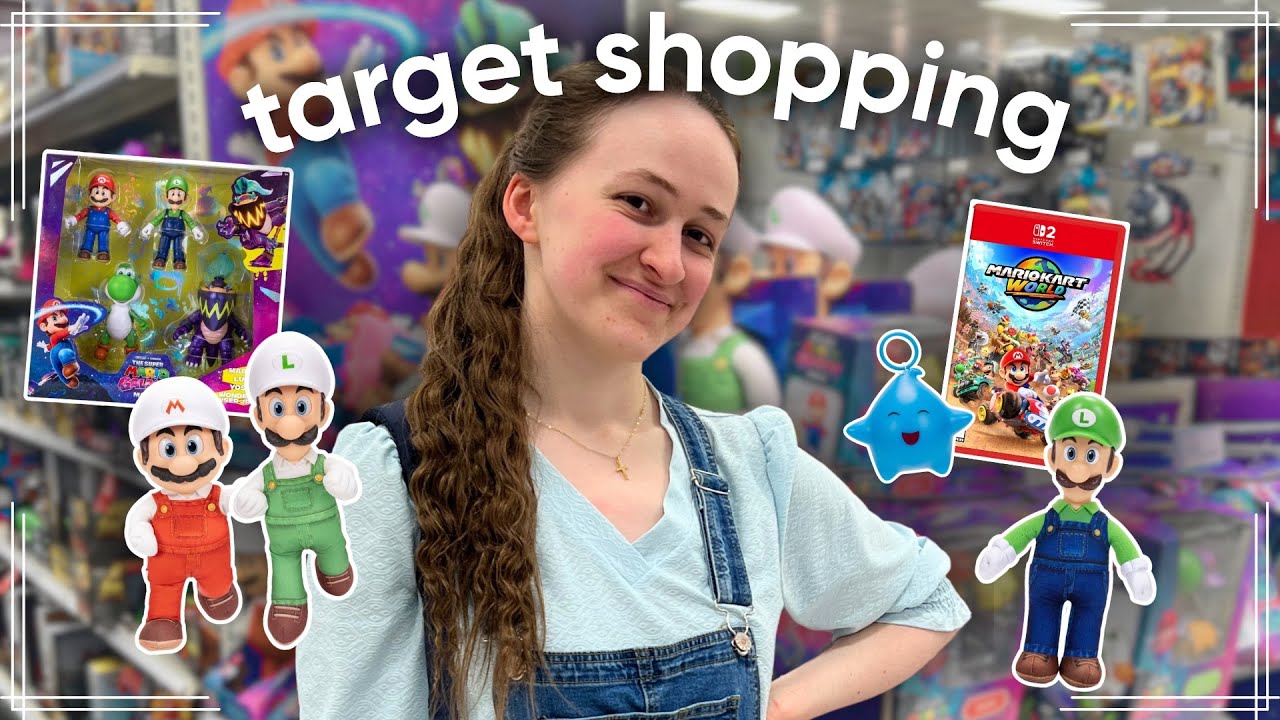 Товары по фильму «Супер Марио Галактика» в Target + другие находки!💫