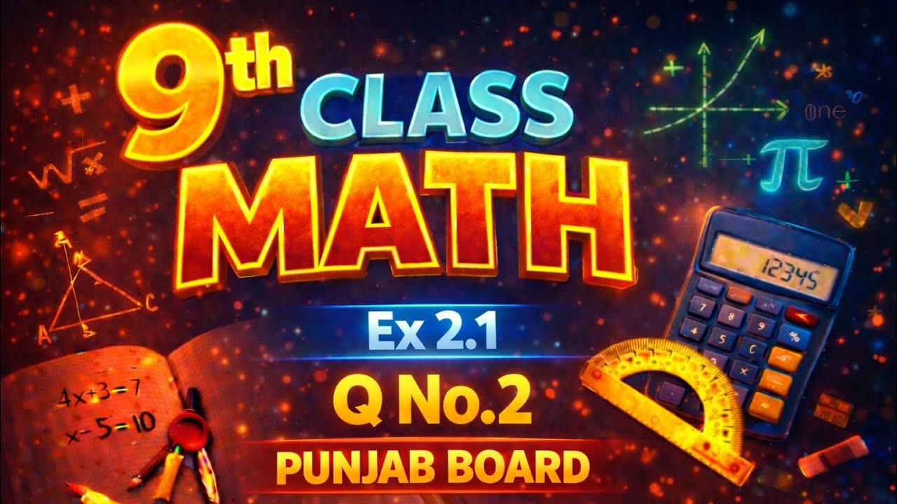9th class math Ex 2.1 Q no 2