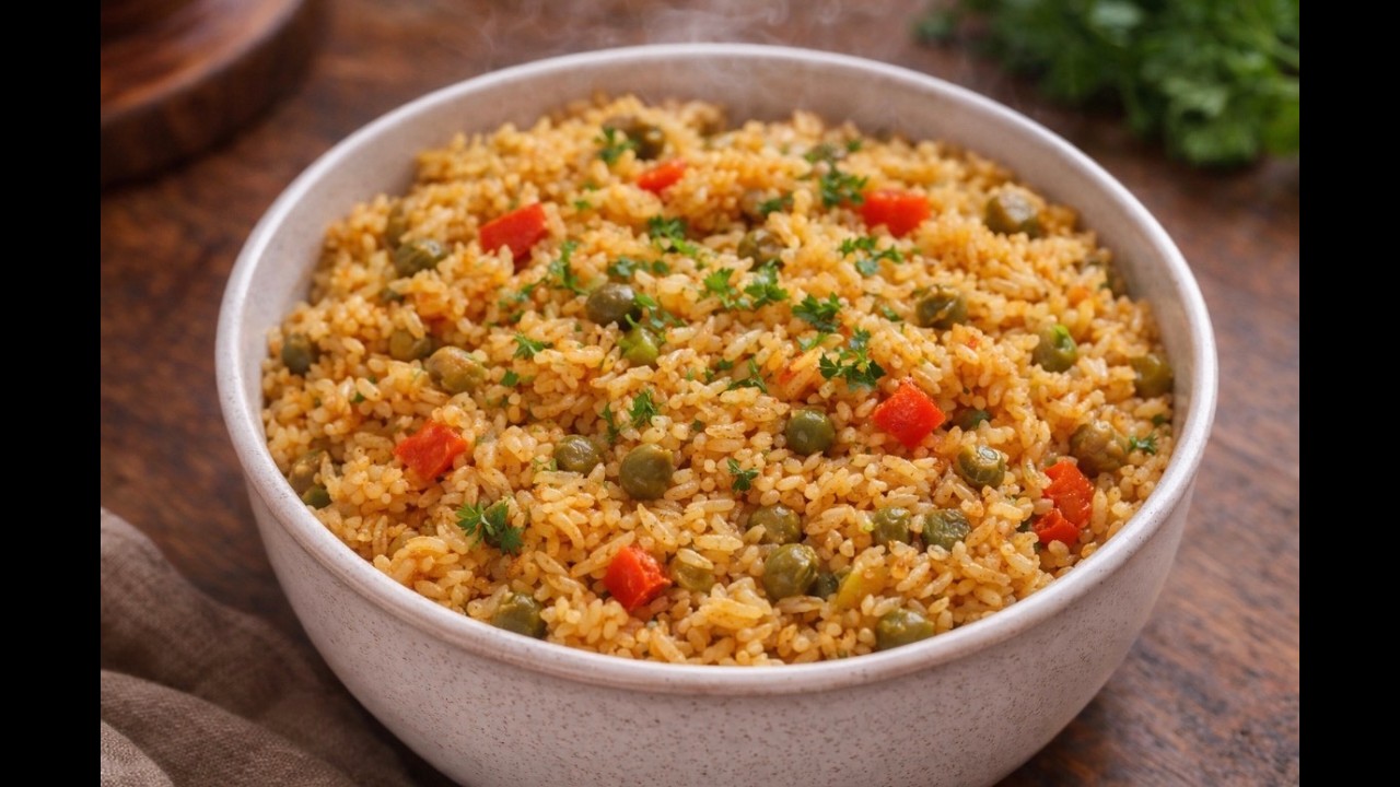 If You Still Can’t Cook Rice… Watch This | Perfect Yellow Rice & Peas