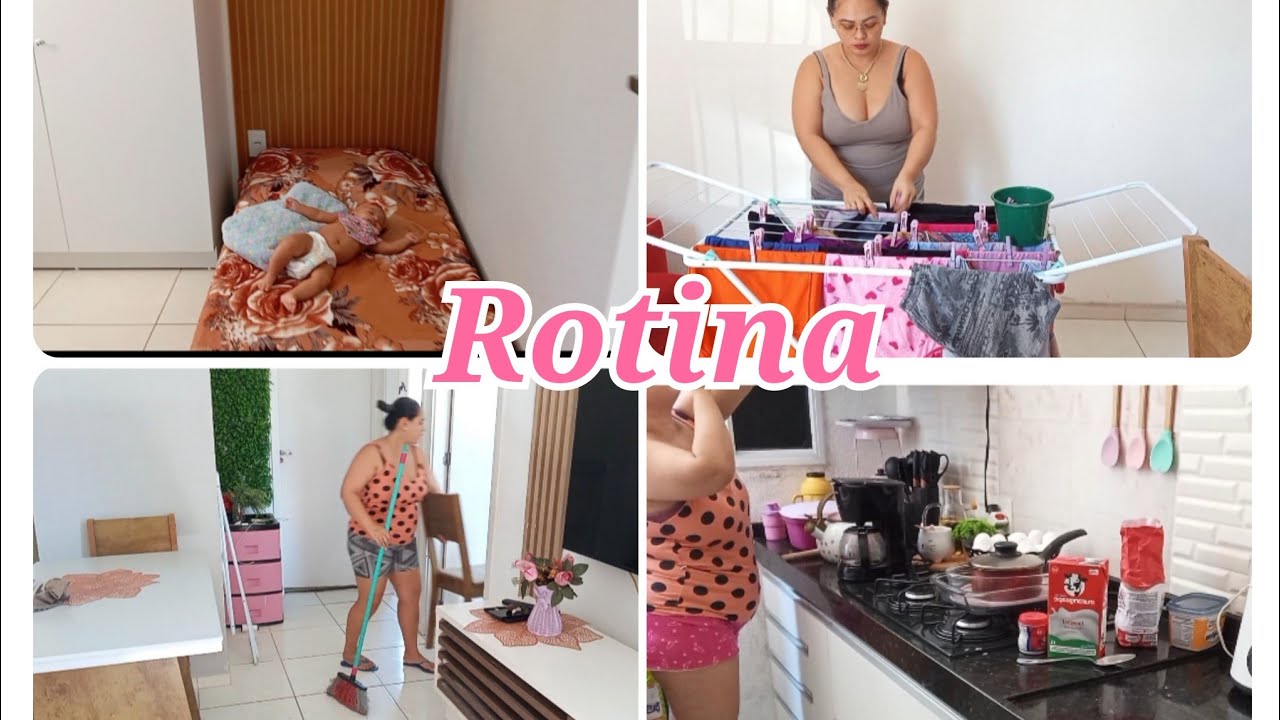 Rotina de uma mãe e dona de casa 🩷