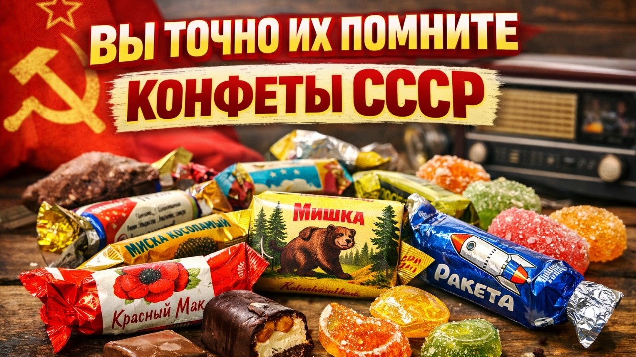А ВЫ ПОМНИТЕ вкус ТЕХ САМЫХ конфет СССР?