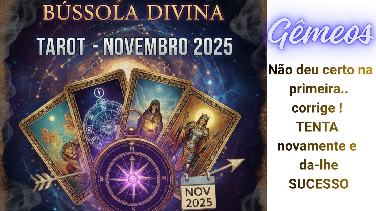Gêmeos - Não deu certo na primeira.. corrige ! TENTA novamente e da-lhe SUCESSO