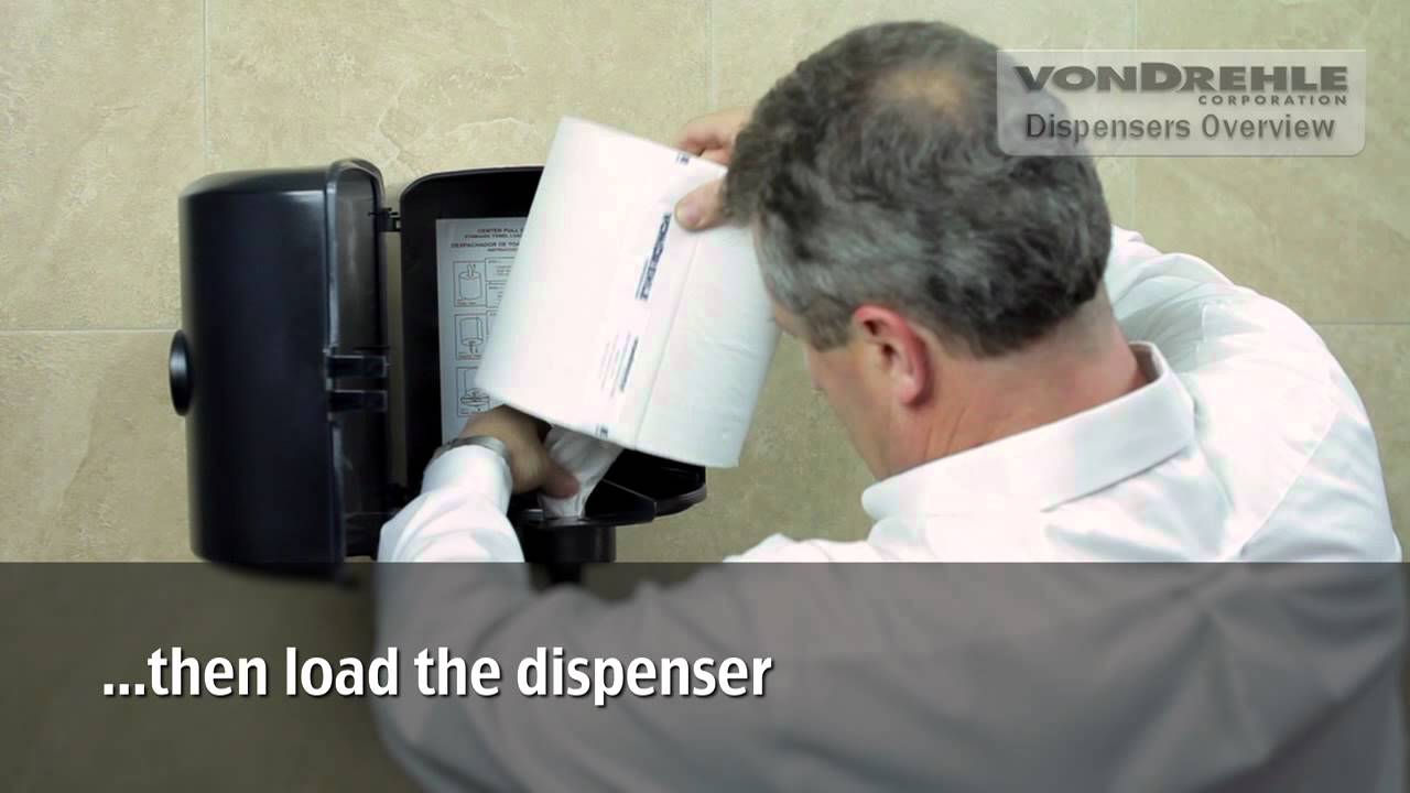 Hands-Free Centerpull Dispenser #6622, #80BBW, #WR662