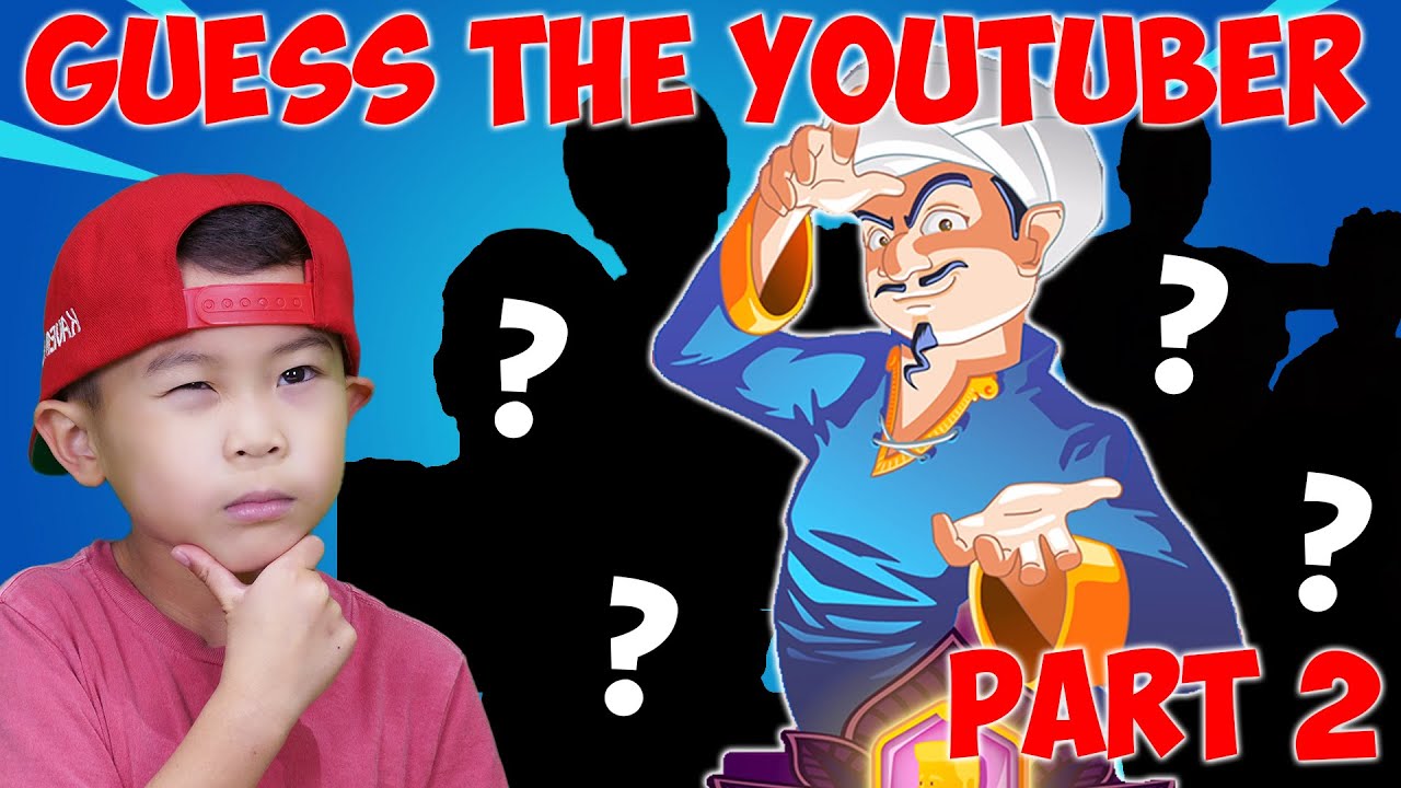 Can Akinator GUESS My Favourite YOUTUBERS!