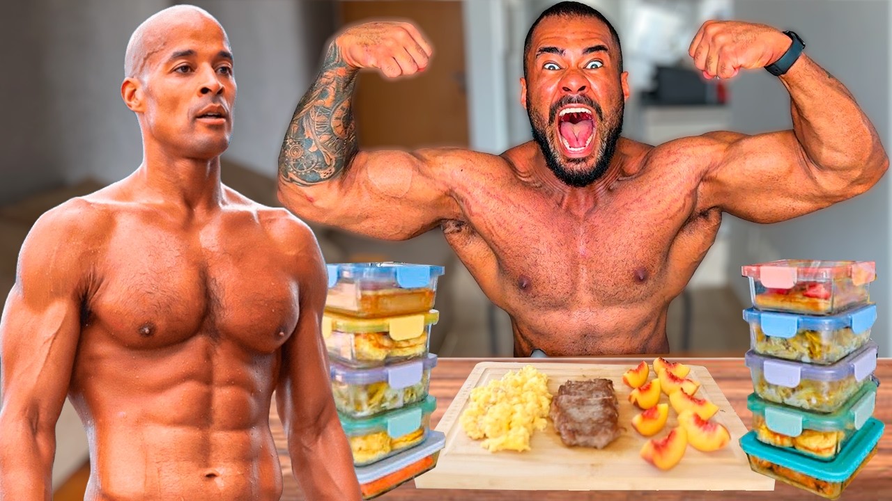 FIZ A DIETA DO DAVID GOGGINS E OLHA COMO FIQUEI!