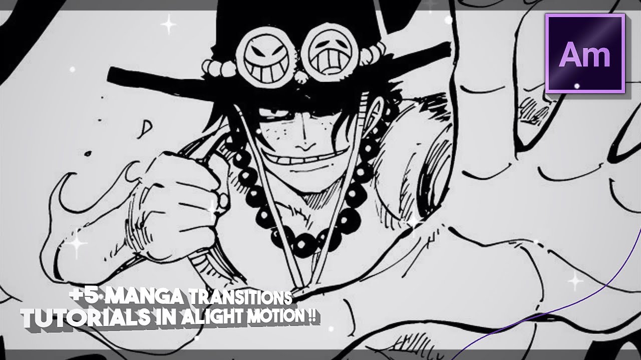 +5 MANGA TRANSITIONS TUTORIALS IN 「Alight Motion 」
