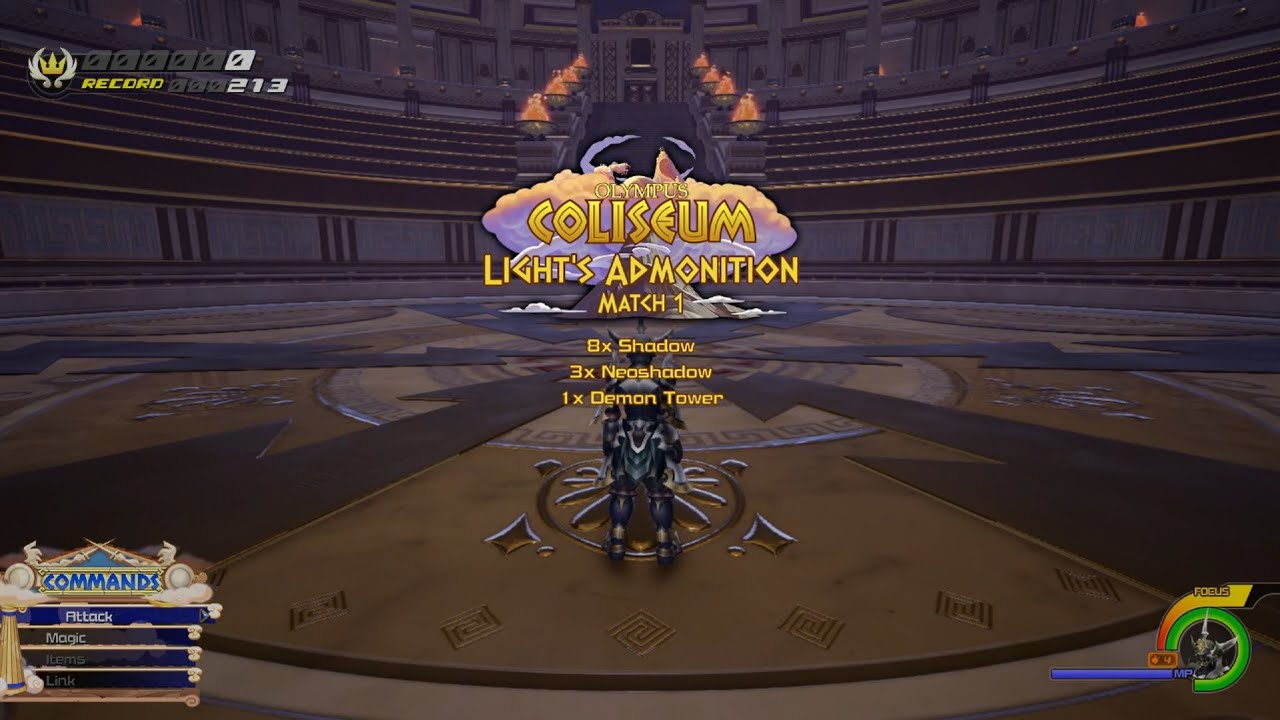 KH3 MOD COLISEUM : wenitimu light's admonition cup