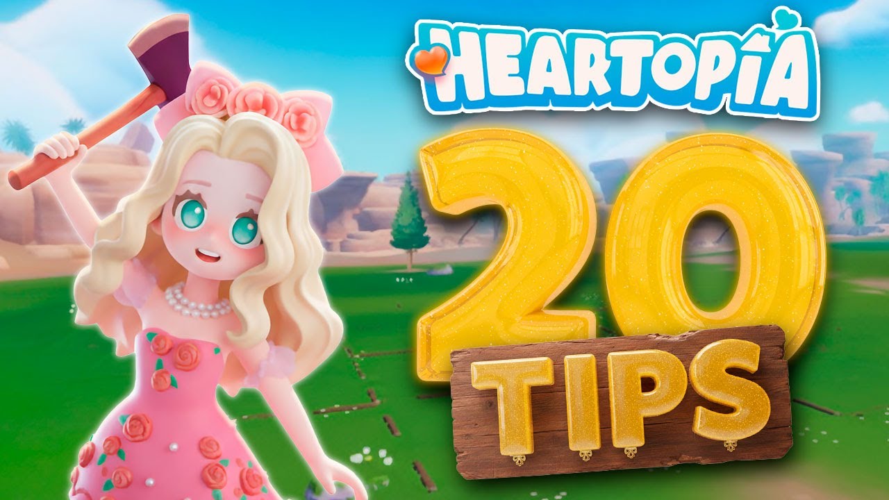 ✅ 20 TIPS para CONSTRUIR como un PRO🛠️ en HEARTOPIA 🏡✨