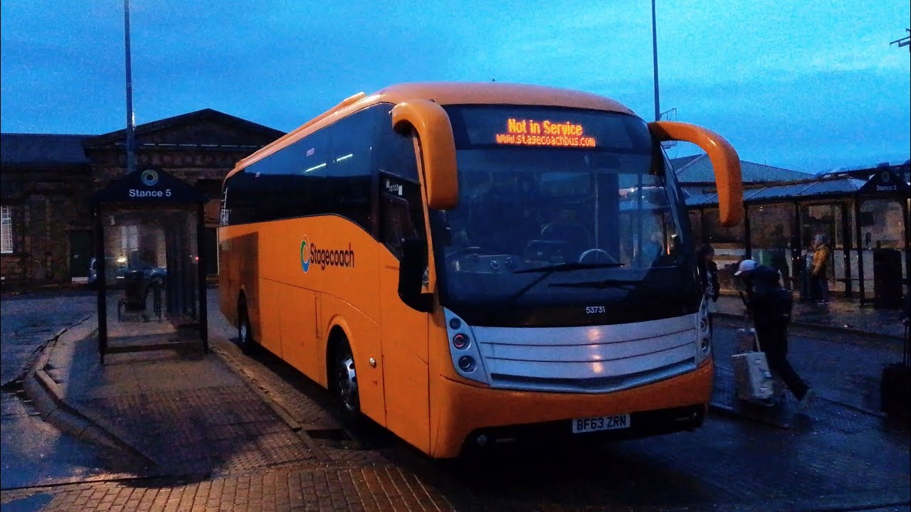 An awesome ride onboard the worn out Stagecoach North Scotland 53731 (BF63 ZRN)