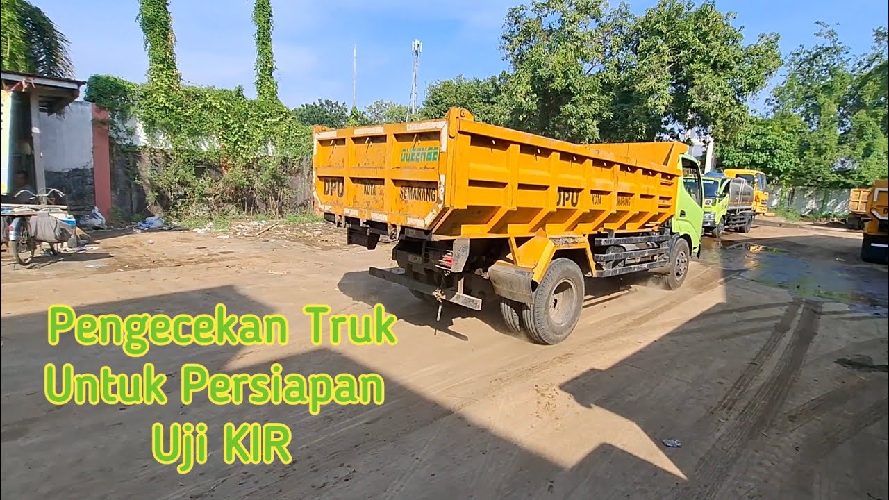Pengecekan Truk Untuk Persiapan Uji KIR 16 Juli 2025 ke-2