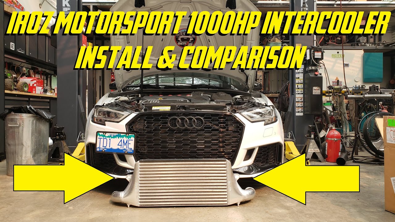 Iroz Motorsport 1000HP Intercooler Install & Comparison
