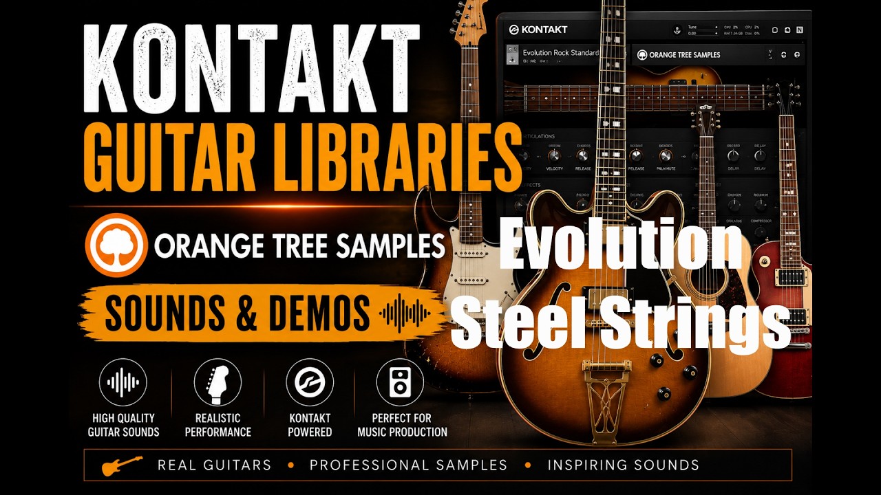 Kontakt Sound Preview Evolution Steel Strings ( Orange Tree Samples )