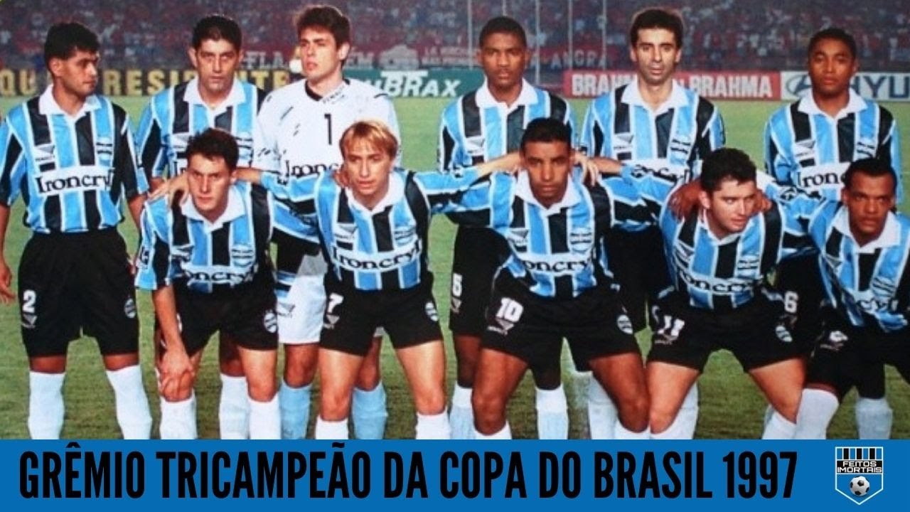 Trajetória para a História: A Campanha do Grêmio Tricampeão da Copa do Brasil 1997!