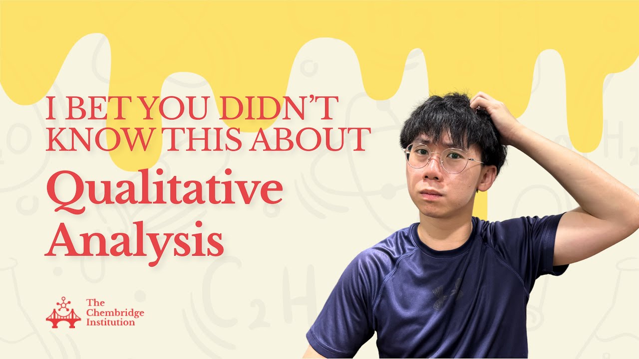 How I Memorise Qualitative Analysis (QA) l O Level/IP | Taught by Cambridge University Graduate