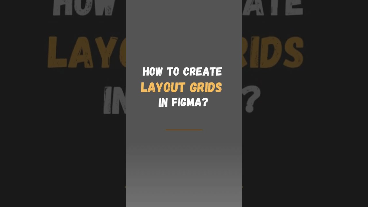 How to create layout grid in figma - designing tips and tricks#figmadesign
