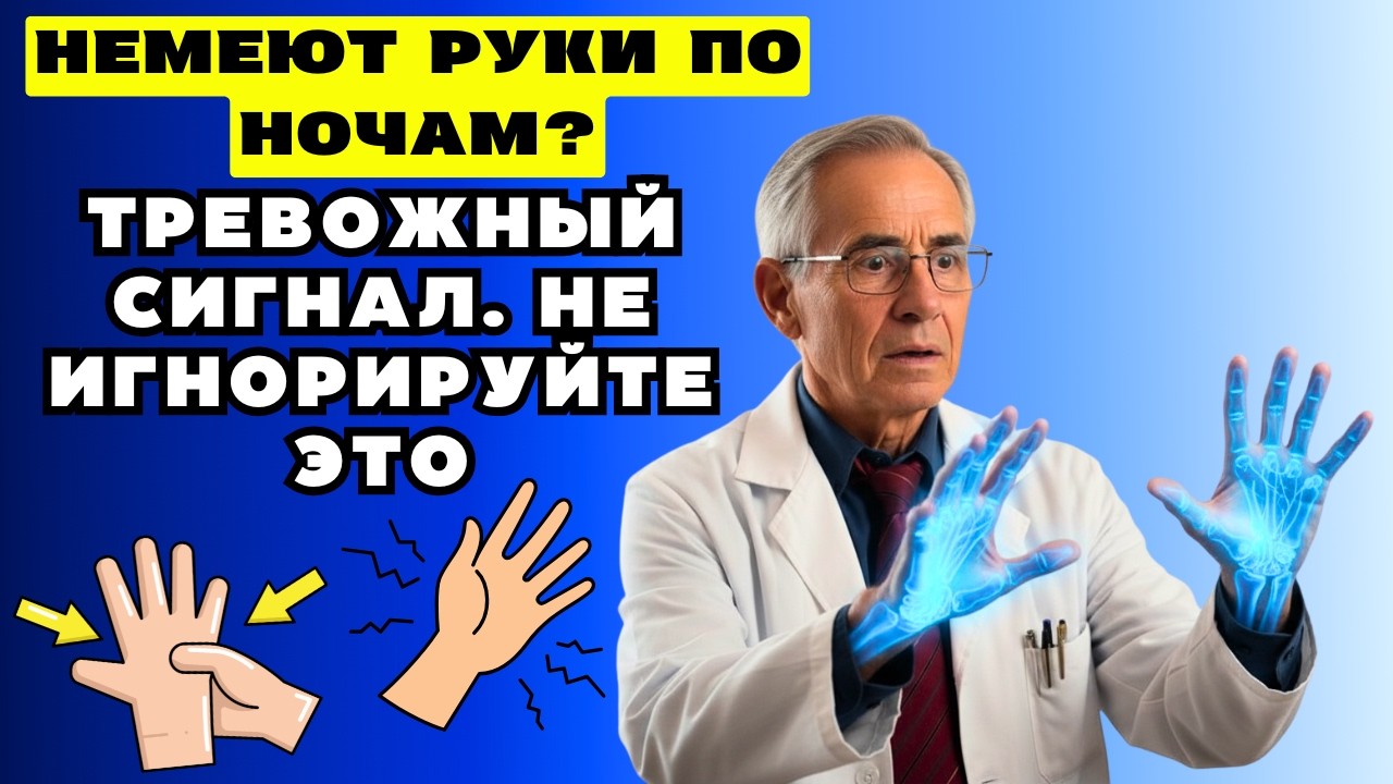 ПОЧЕМУ ОНЕМЕНИЕ РУК НЕЛЬЗЯ ОСТАВЛЯТЬ БЕЗ ВНИМАНИЯ ПОСЛЕ 50