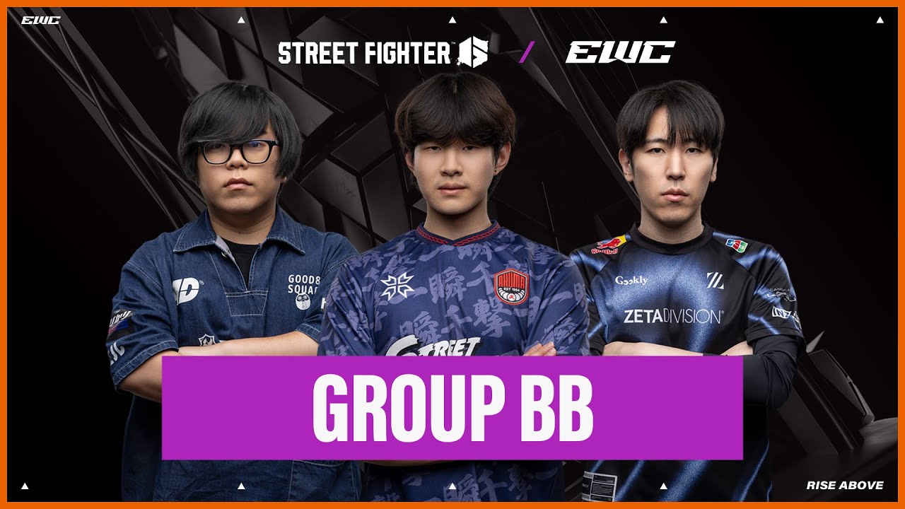 Street Fighter 6 at EWC 25 | Day 2 - Group Stage - Group BB